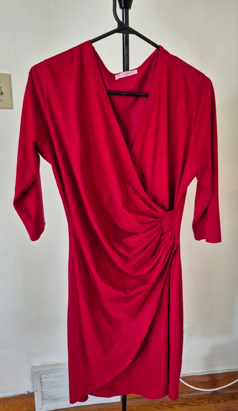 Red Wrap Dress
