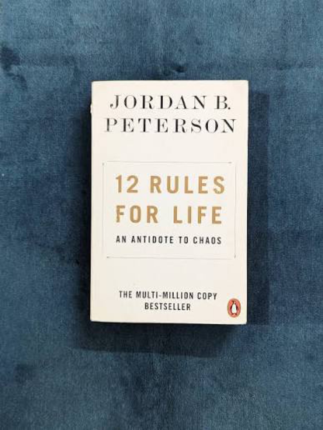 12 Rules for Life by Jordan B. Peterson Book
