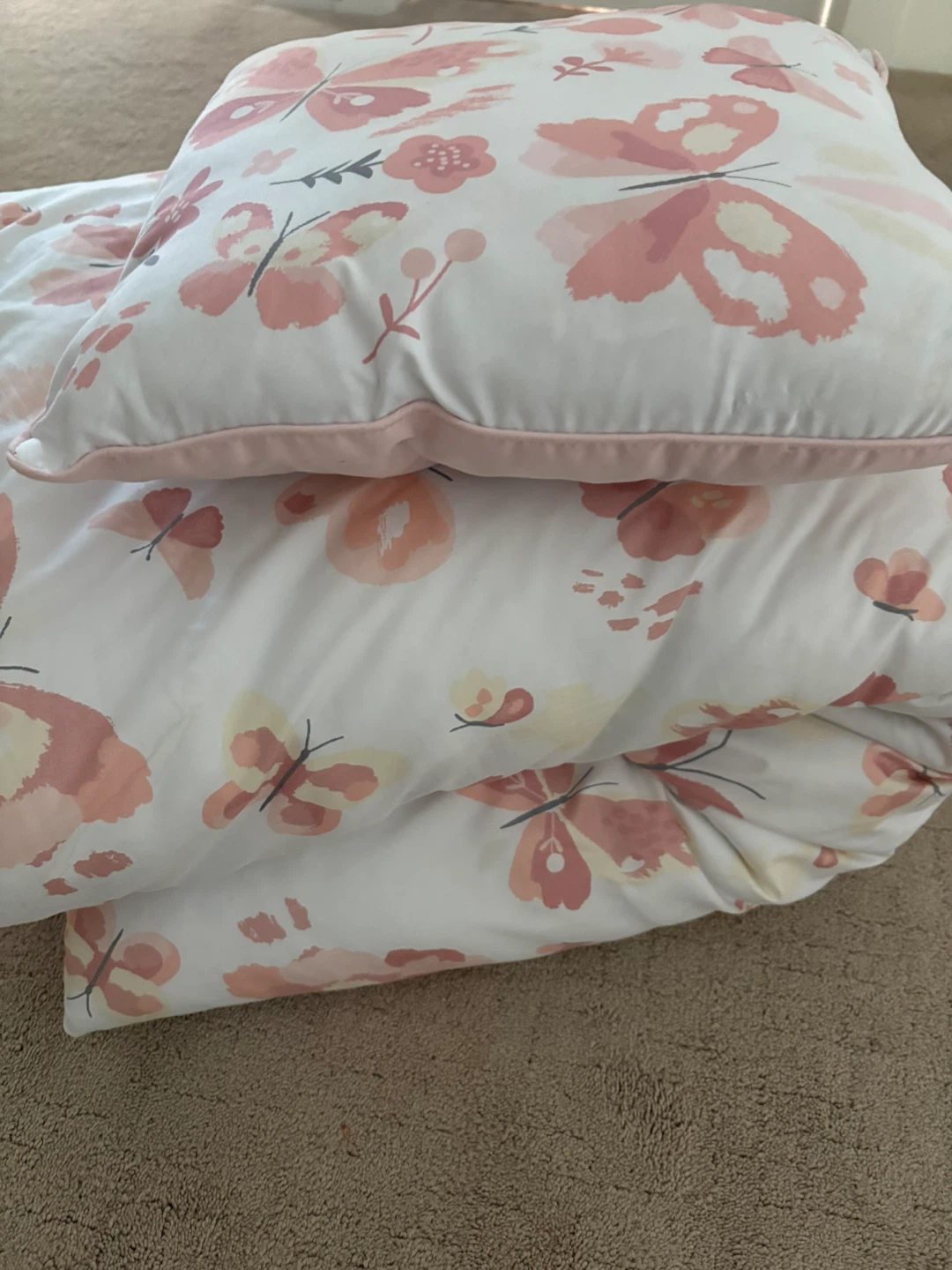 Comforter with matching pillow