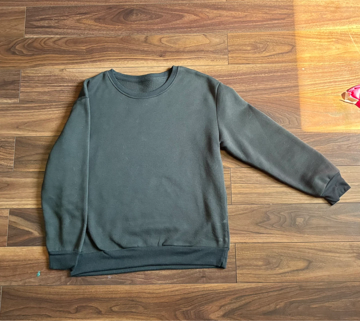 SHEIN Grey Crewneck Sweatshirt - photo 2