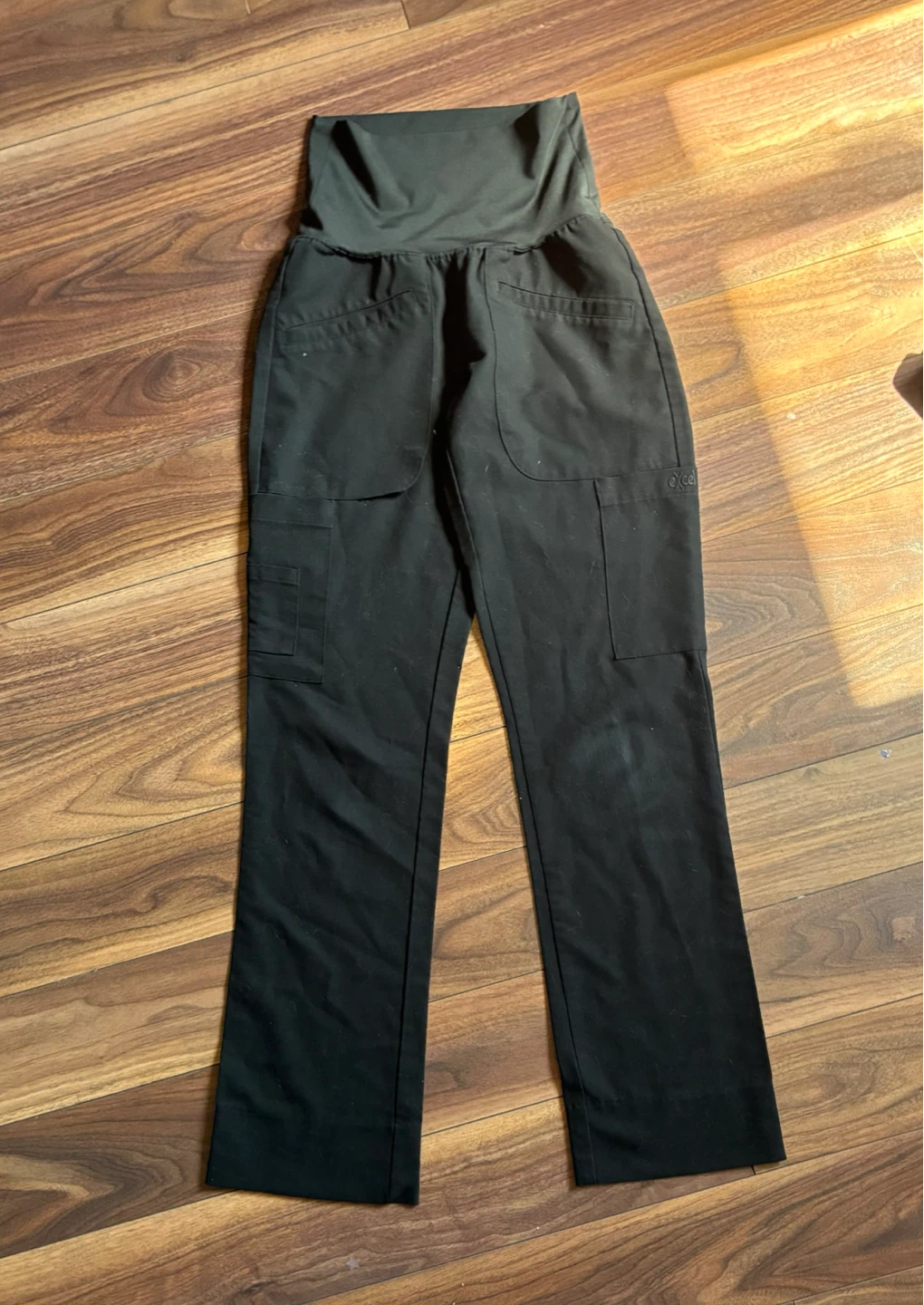 Excel Black Scrub Pants