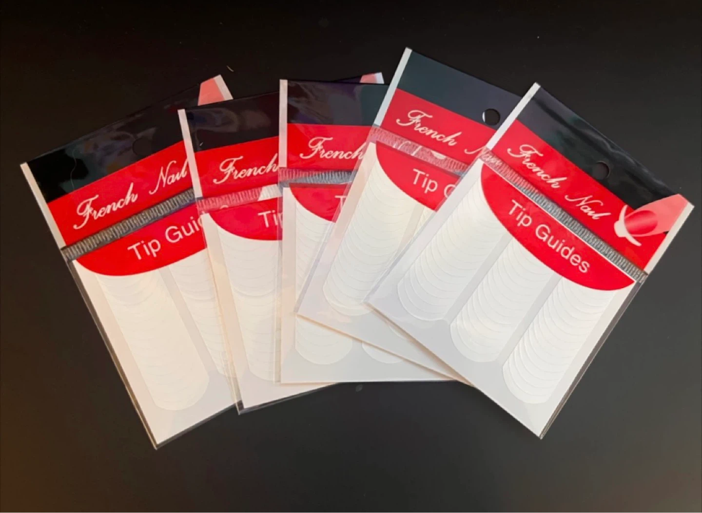 French Nail Tip Guides - Pack of 5 NEW