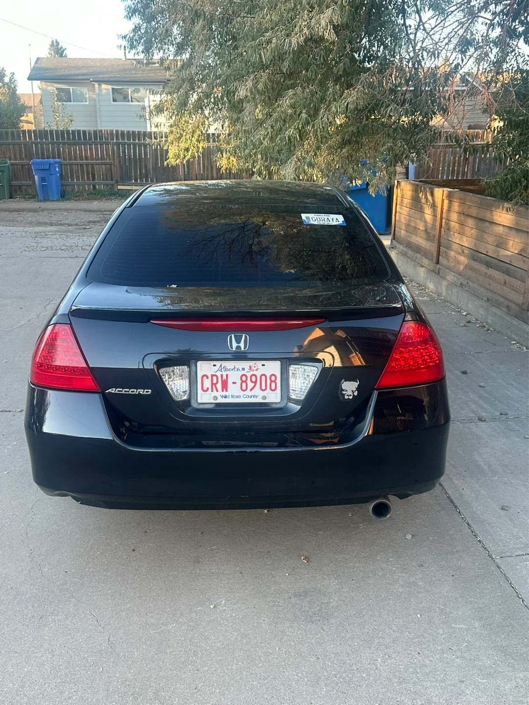 Black Honda Accord Sedan - photo 3