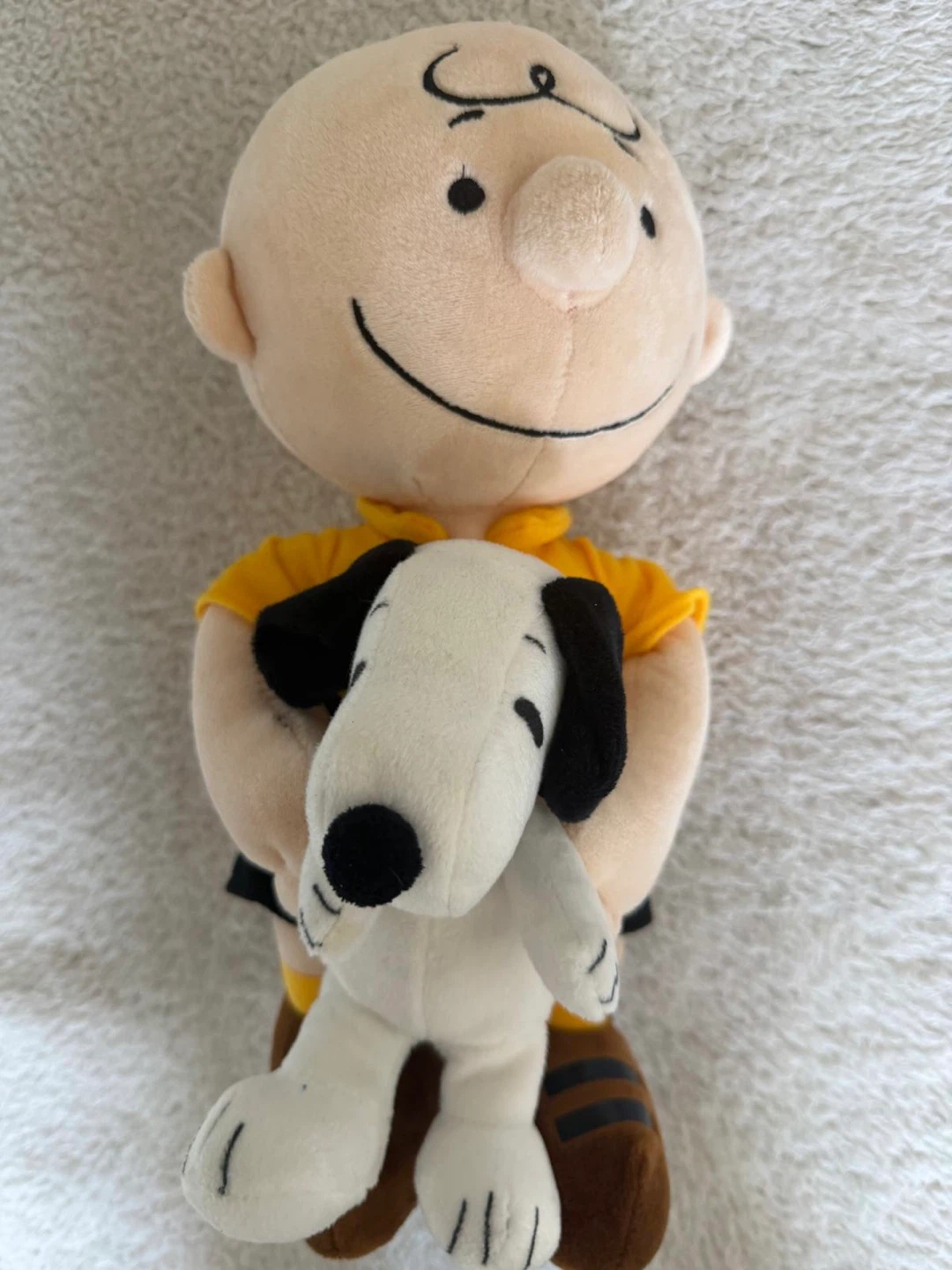 Peanuts Charlie Brown & Snoopy Plush Toy