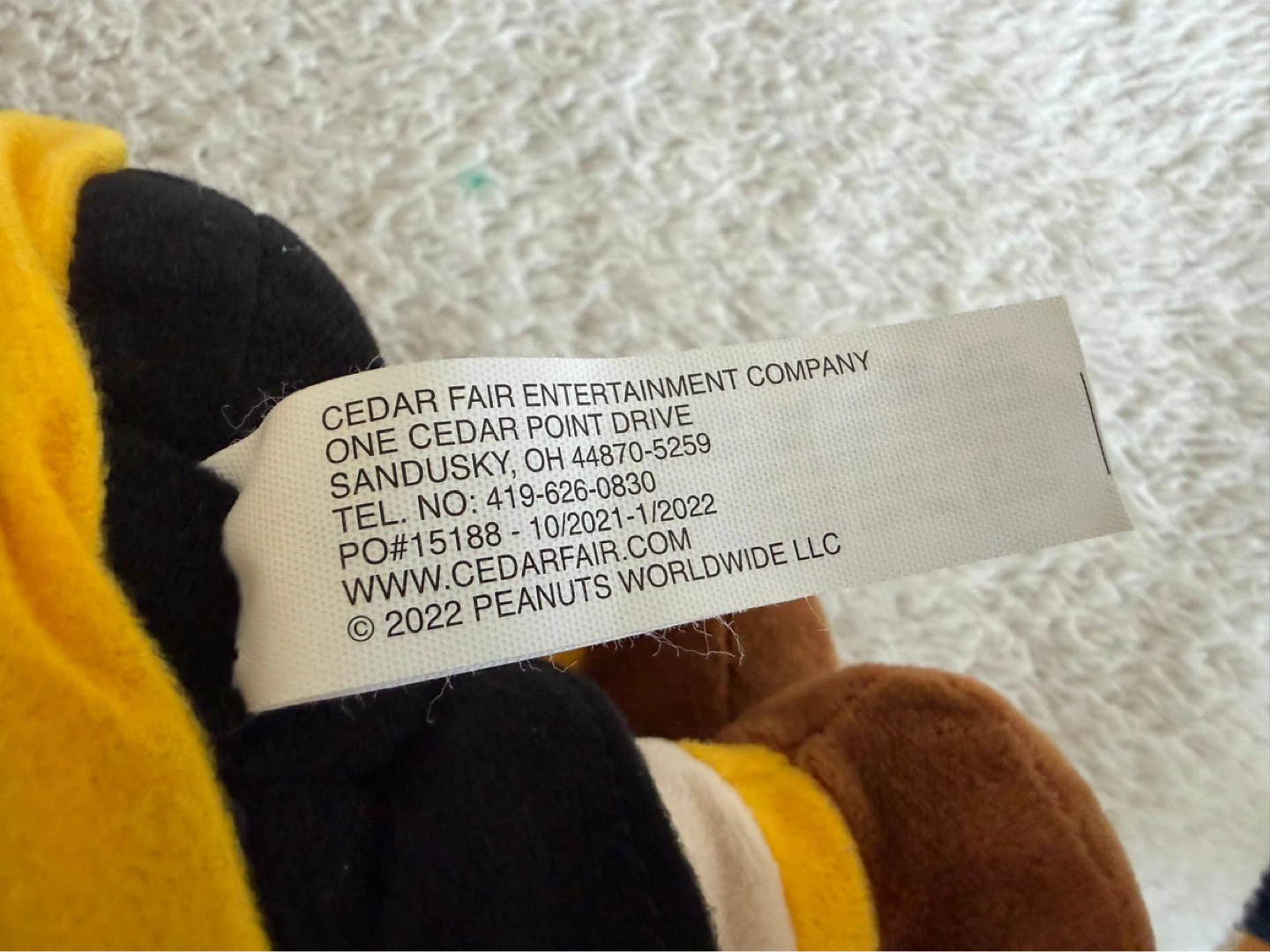 Peanuts Charlie Brown & Snoopy Plush Toy - photo 4