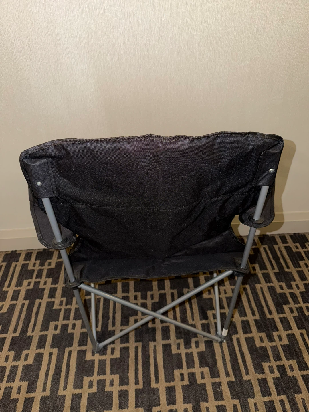 Black Folding Camping Chair - photo 4