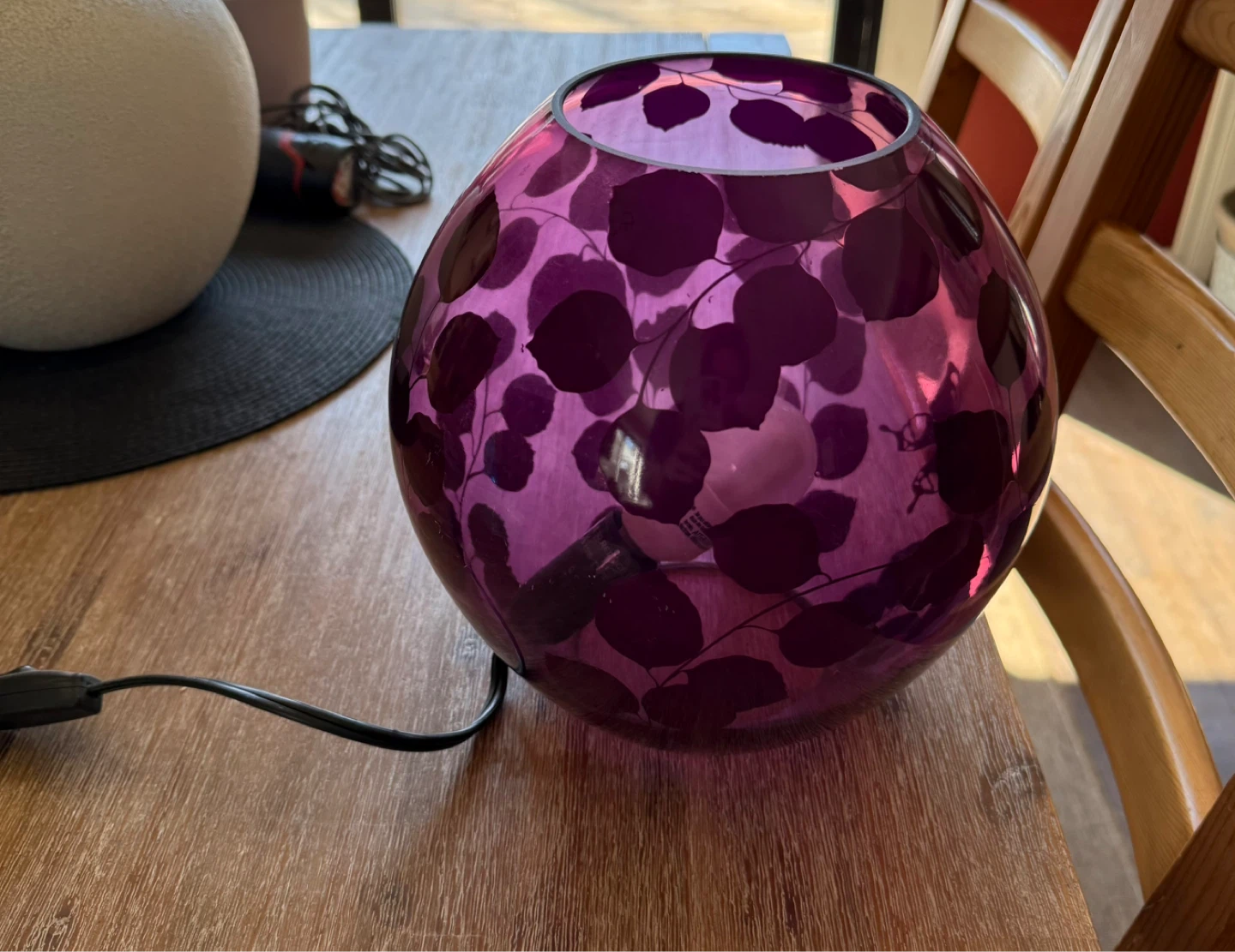 IKEA Knubbig Lamp with Extra Bulb
