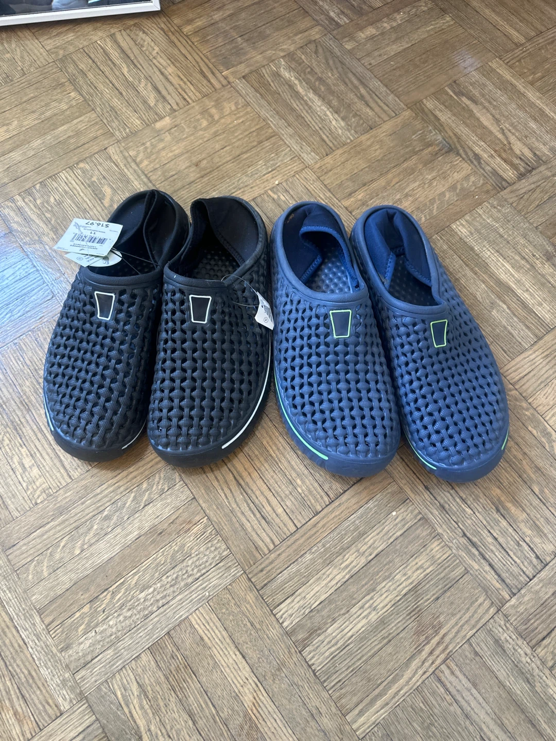 George Men's Beach Sandals Size 11 Black