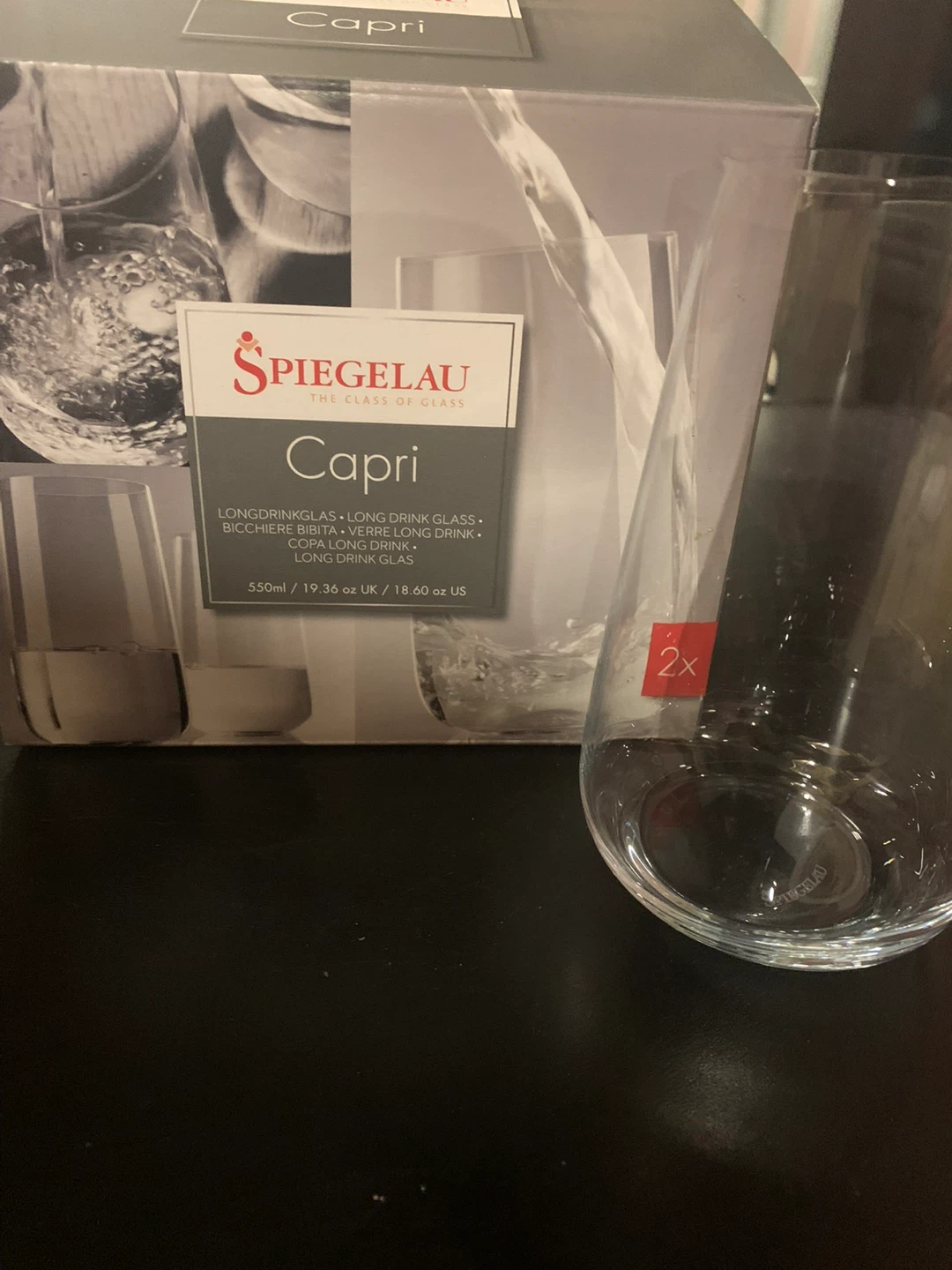 Spiegelau Capri Long Drink Glasses (Set of 2)