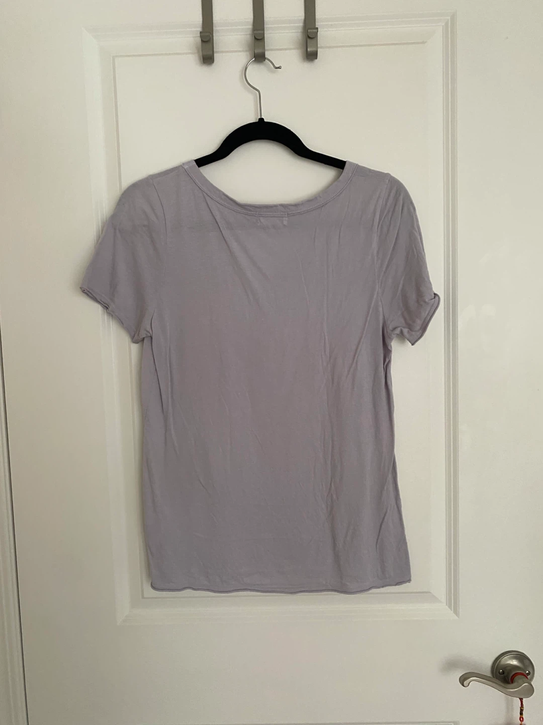 t.la Purple Keyhole Neck T-Shirt Size S - photo 2