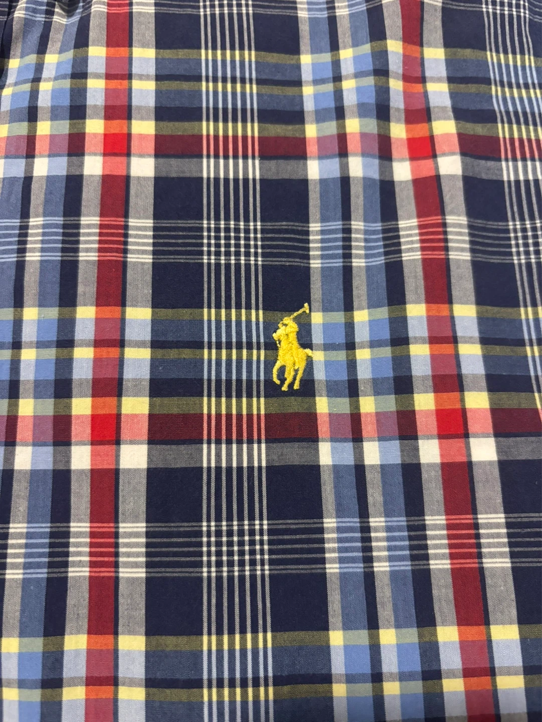 Ralph Lauren Custom Fit Plaid Long Sleeve Button-Down Shirt - photo 4