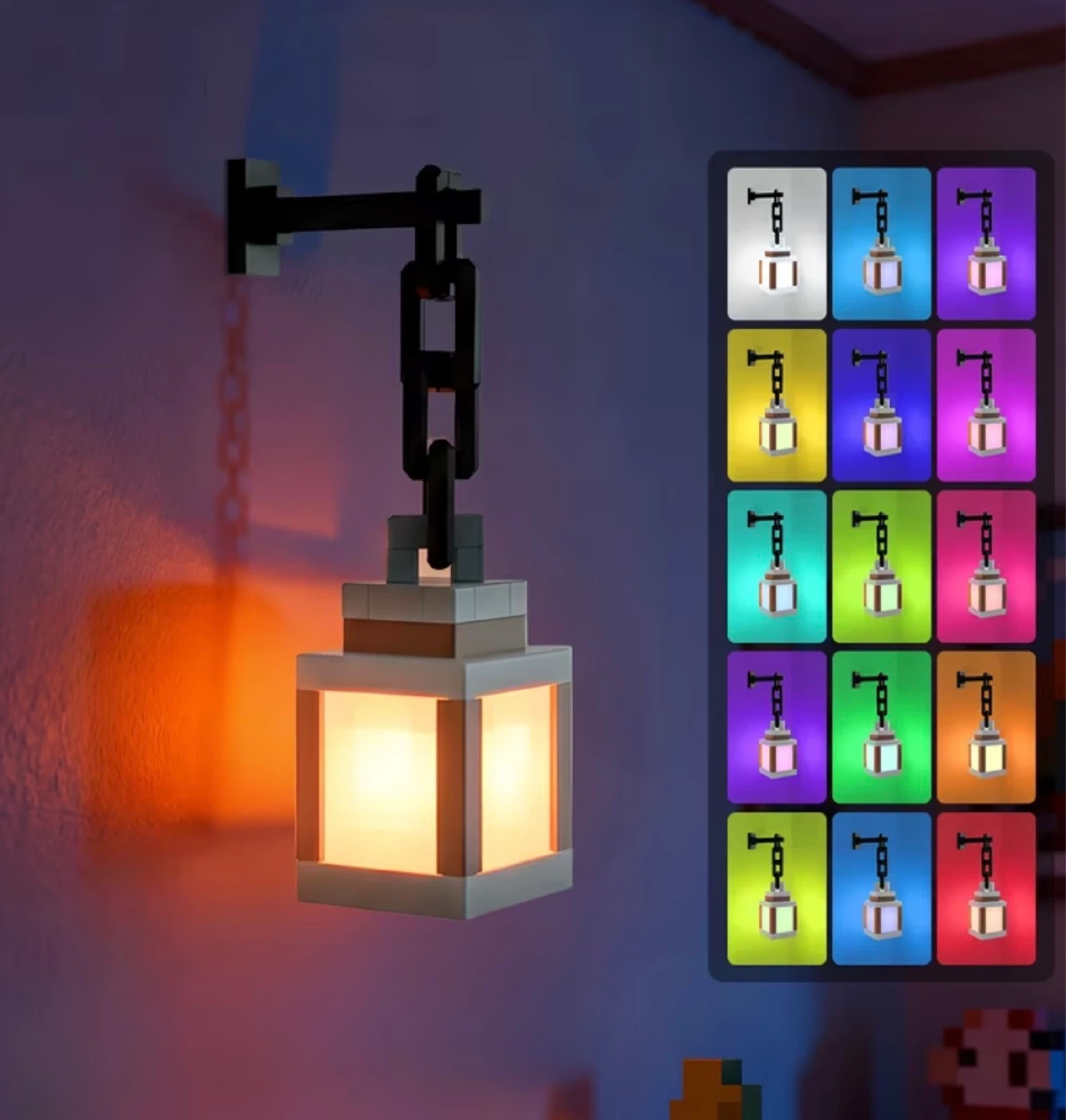 Pixel Lantern Lamp