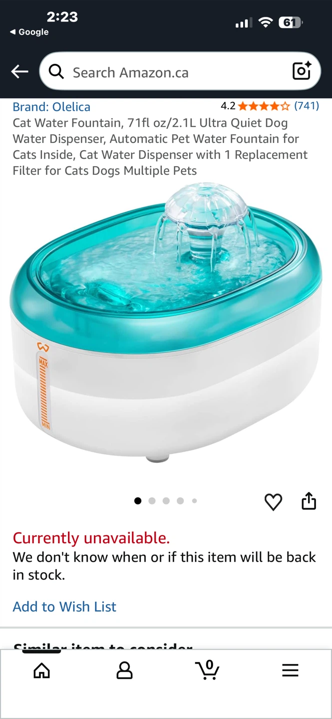 Pet Water Fountain - photo 4