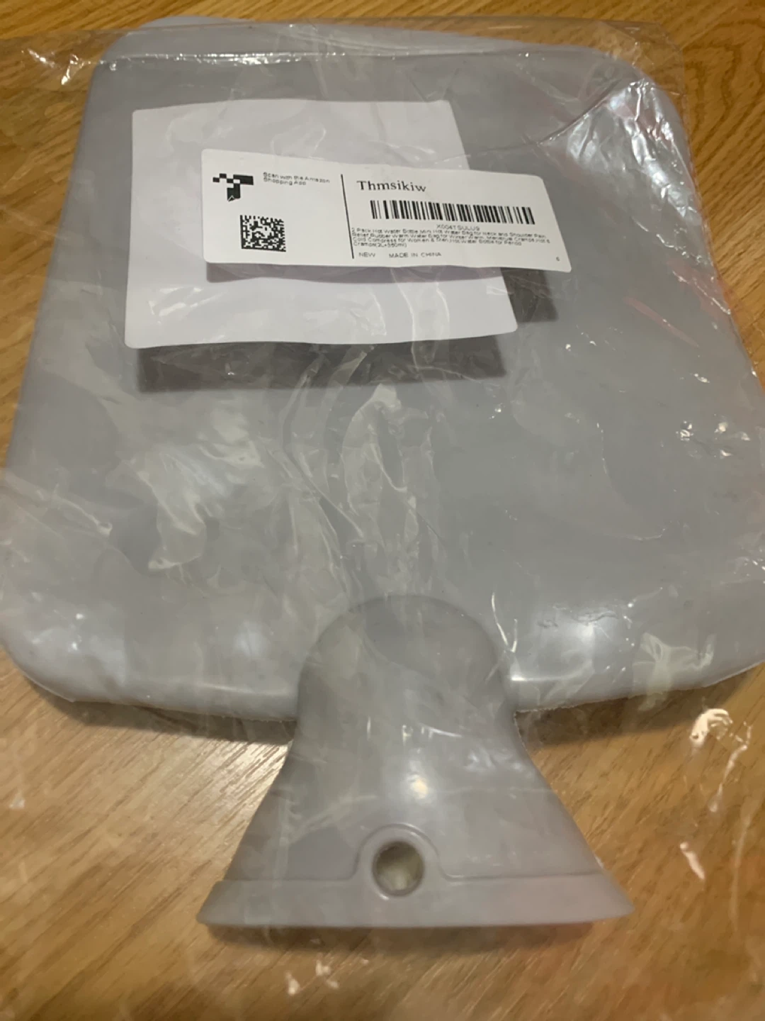 Thmsikiw Hot Water Bottle, Grey - photo 2