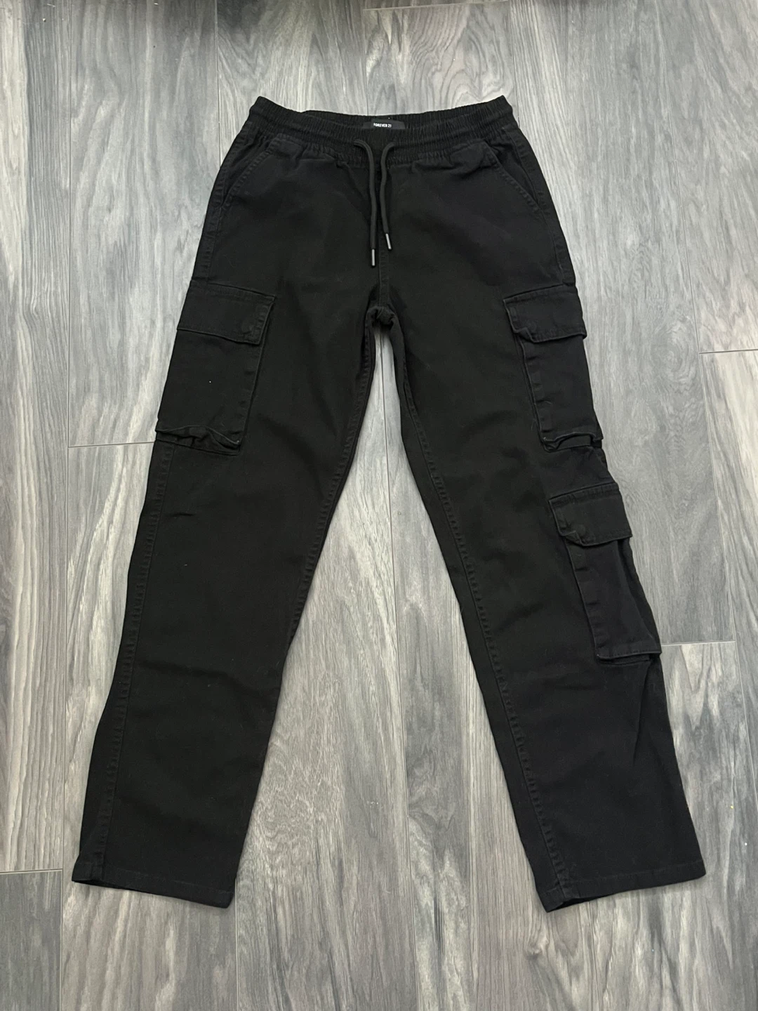 Black Cargo Pants | Women