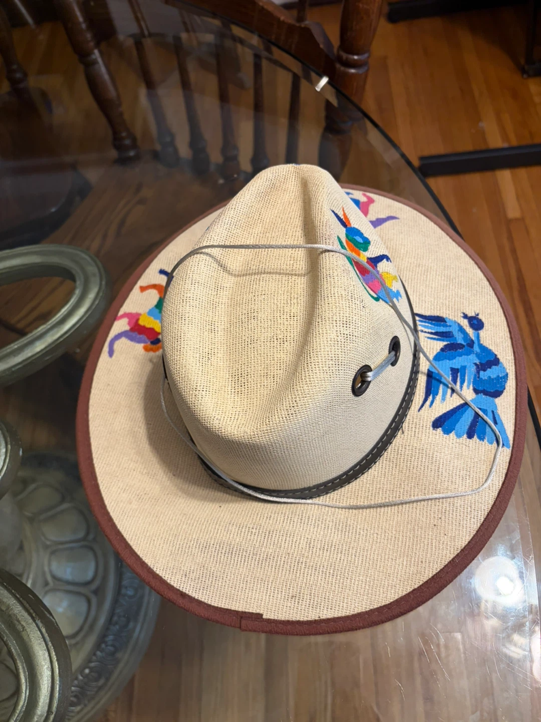 Beautiful handmade embroidered hat - Size M - photo 4