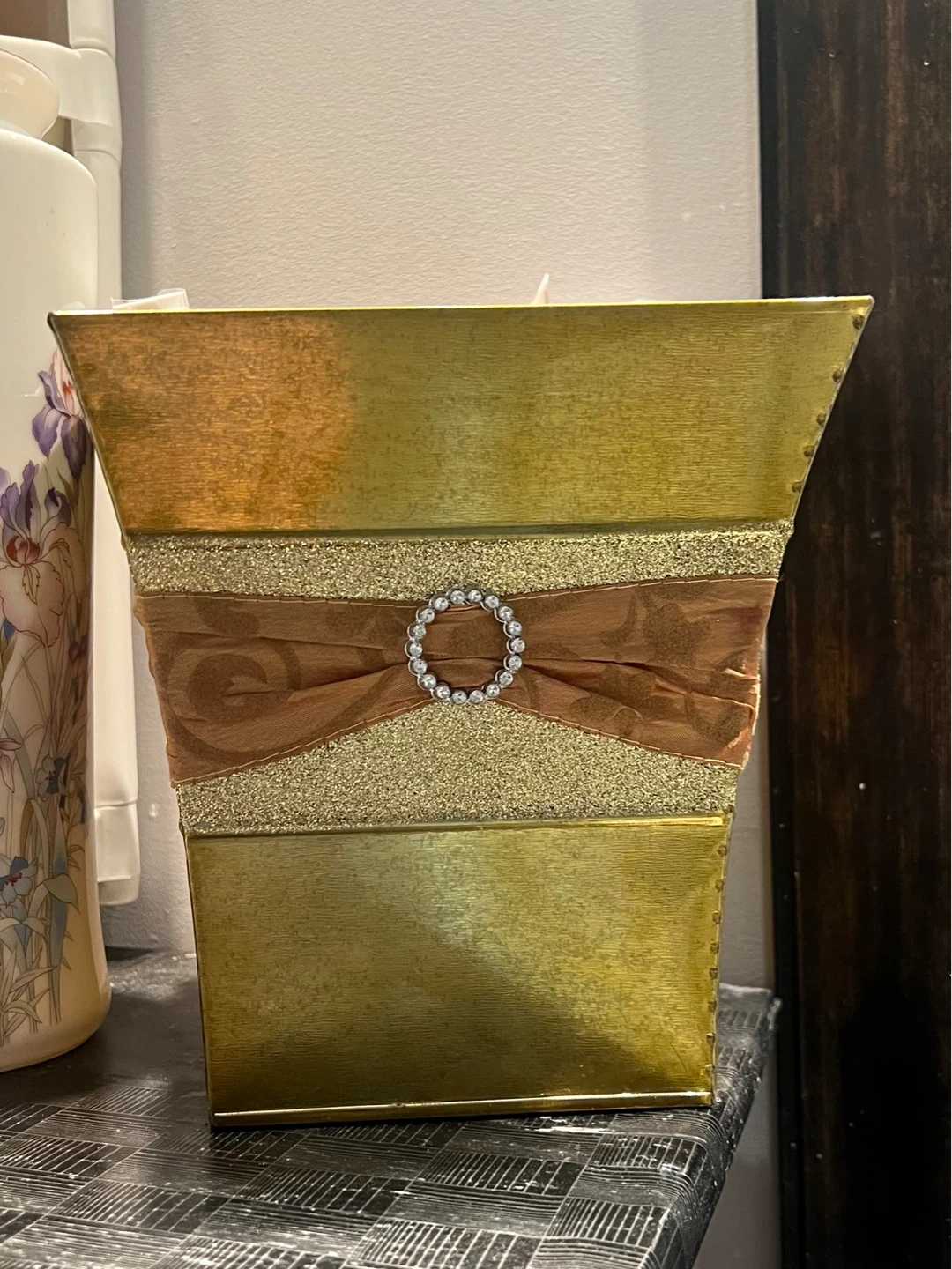 Decorative Gold Container