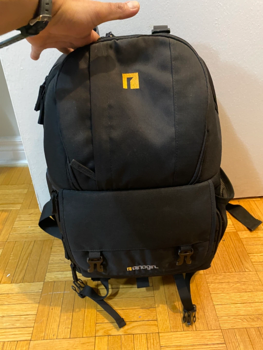 Black Manfrotto Camera Backpack - photo 3