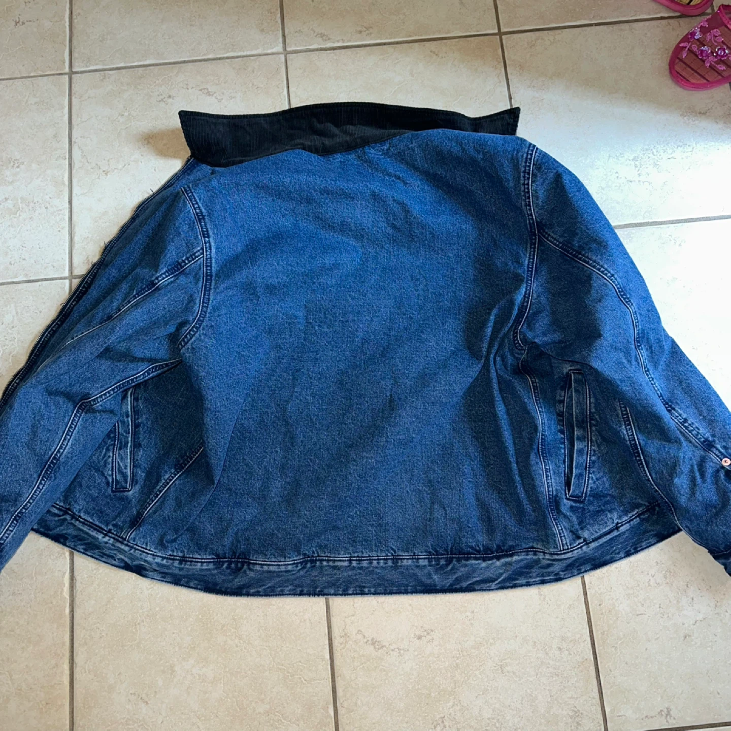 Unisex large Denim Jacket - photo 3