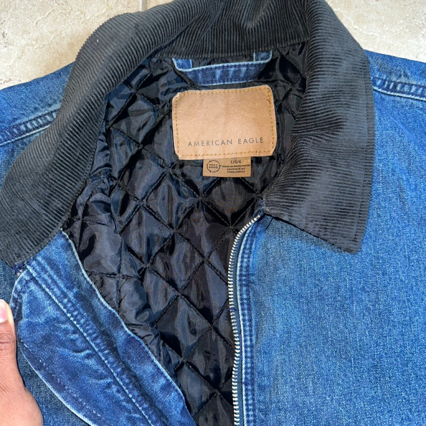 Unisex large Denim Jacket - photo 2