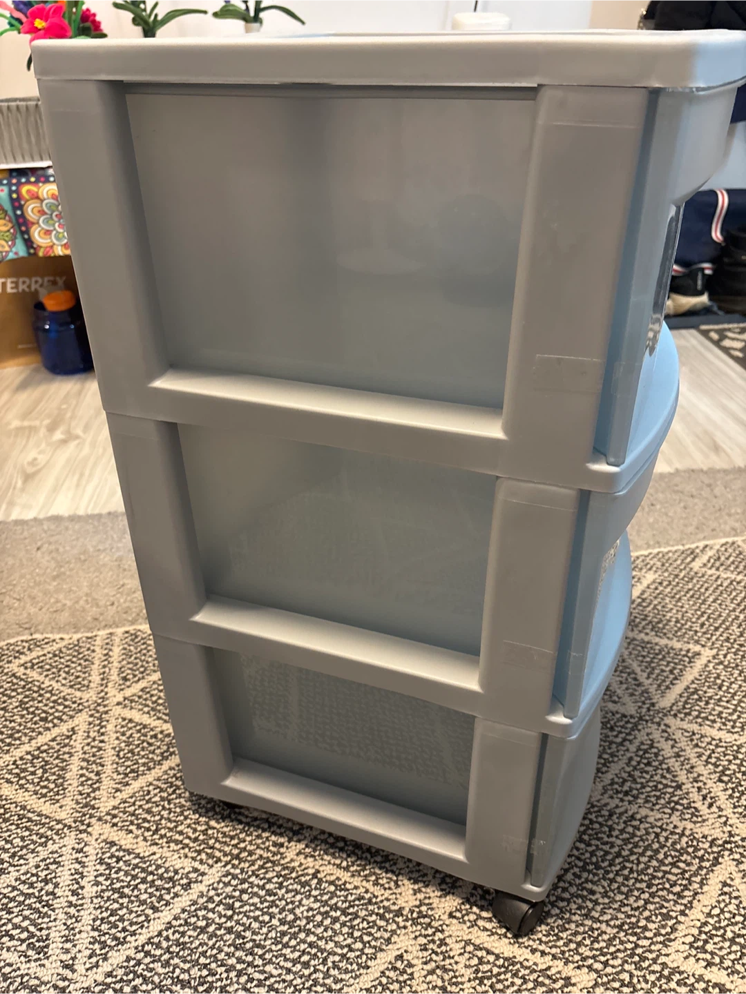 Sterilite 3 Drawer Storage Cart - photo 3