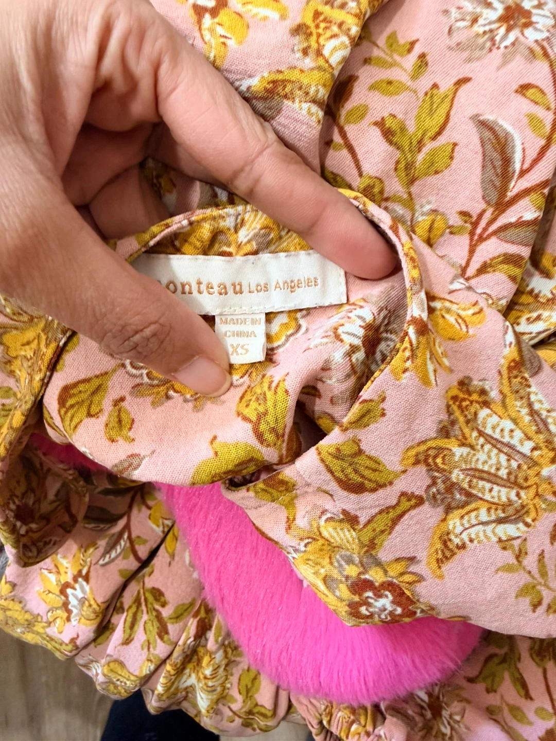 MONTEAU LA floral dress - photo 2