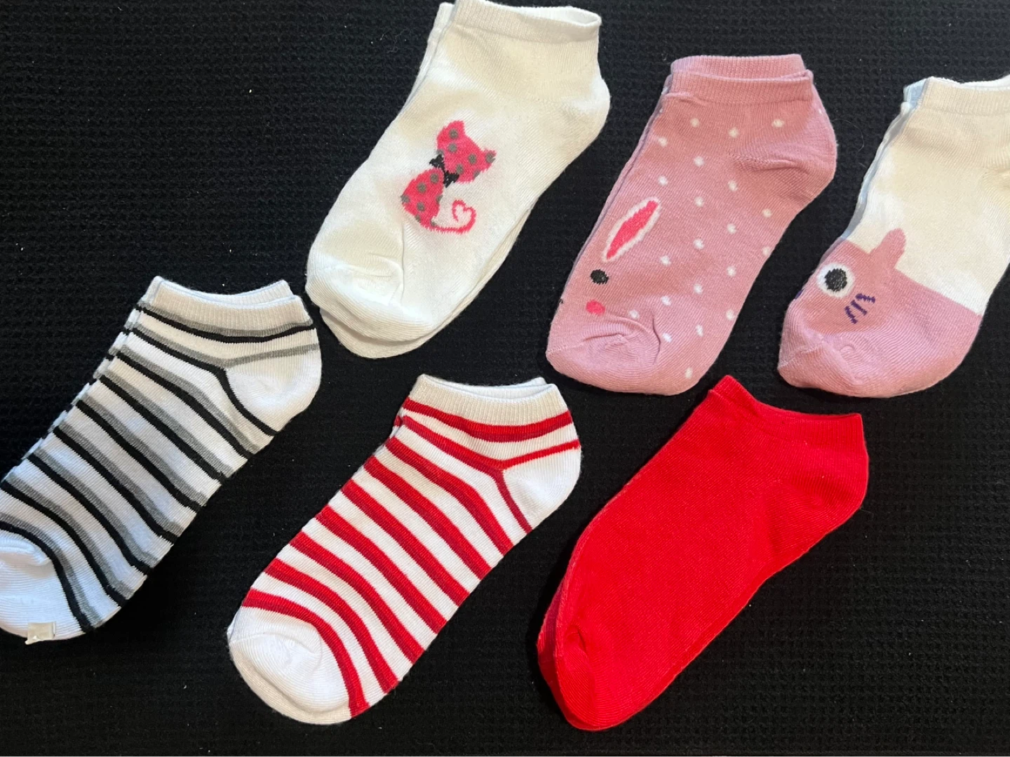 6 Pairs of Women's Ankle Socks