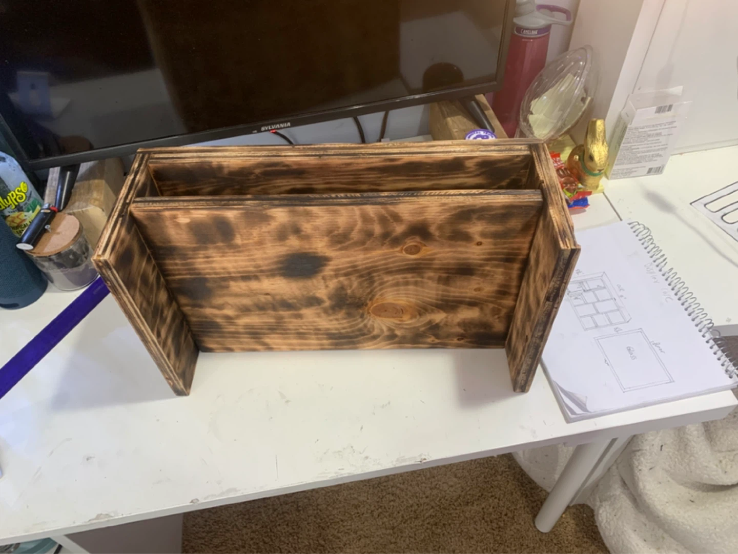 Wooden Computer stand - photo 2