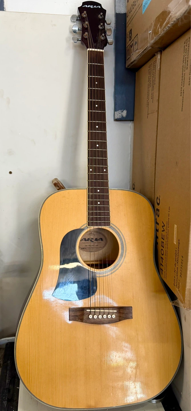 Aria AW-20 LHN Acoustic Guitar