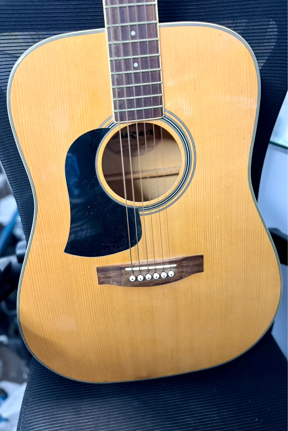 Aria AW-20 LHN Acoustic Guitar - photo 5