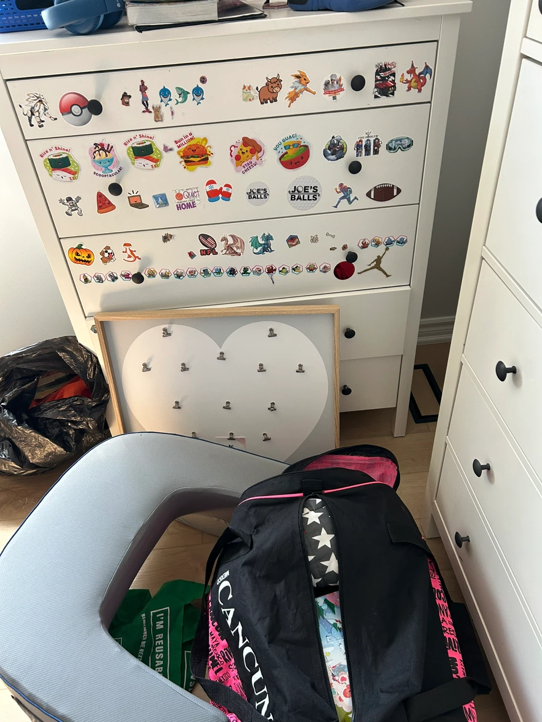 White 3-Drawer Dresser - photo 4