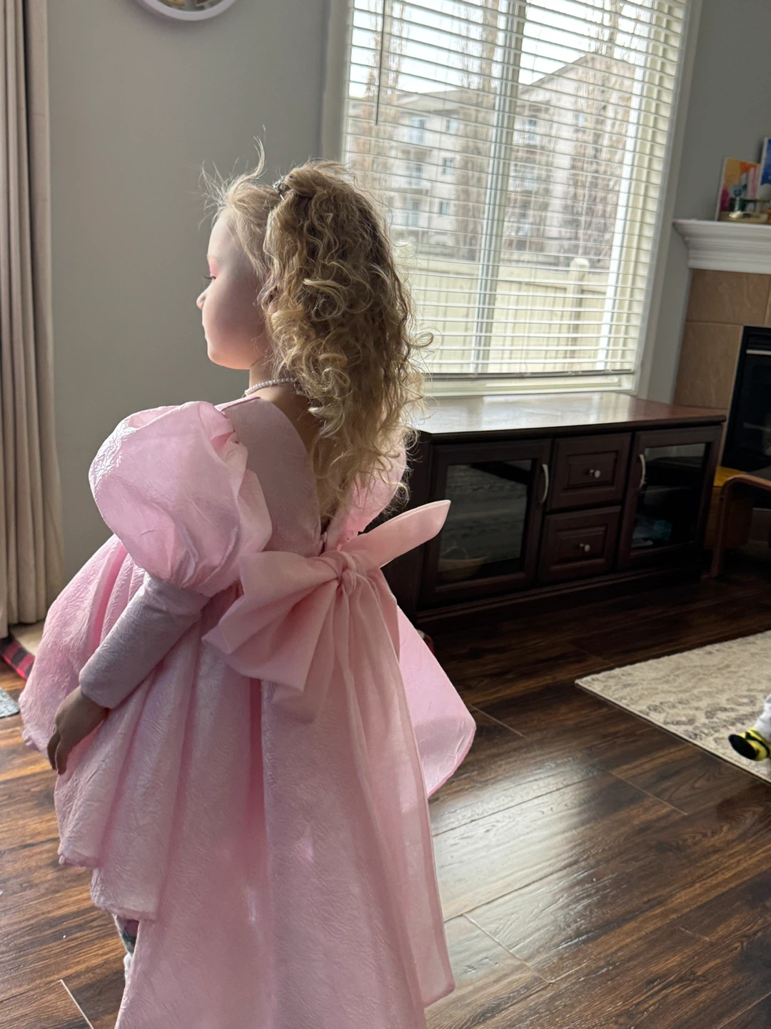 Pink Princess Dress 104-110 size