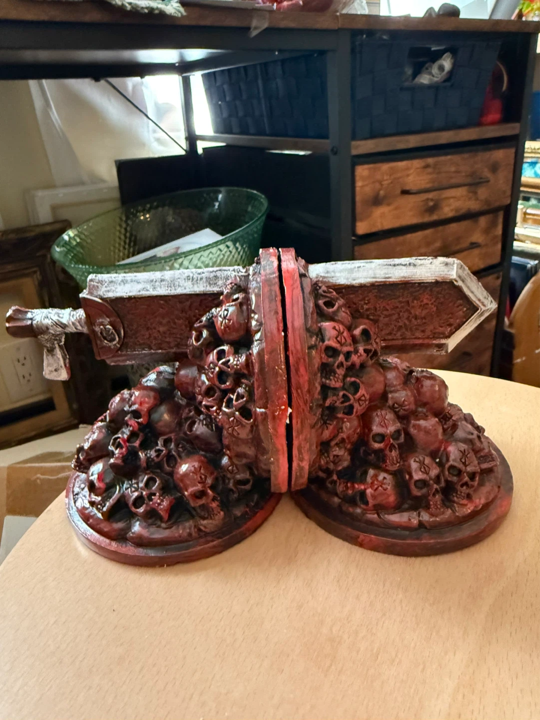 Berserk, anime  Skull & Sword Bookends - photo 2