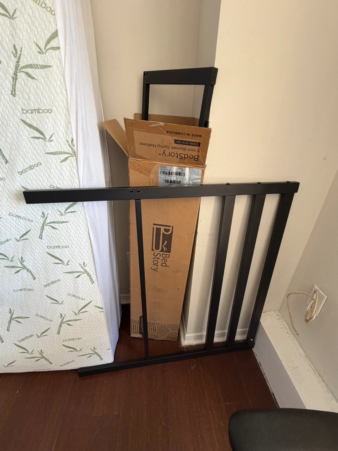 BedStory Full size  Metal Bed Frame with bedstory Matress - photo 2