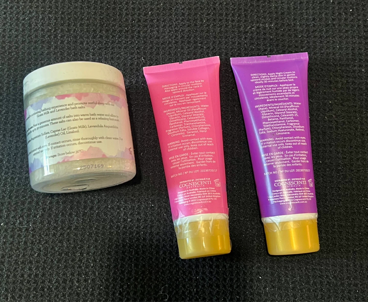 Day and Night Creams with Goats Milk Bath Salt - photo 2