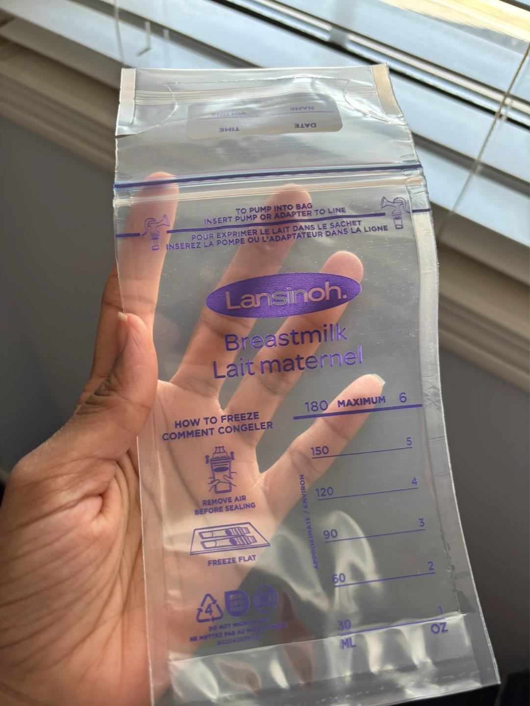 Lansinoh Breastmilk Storage Bags - 180ML