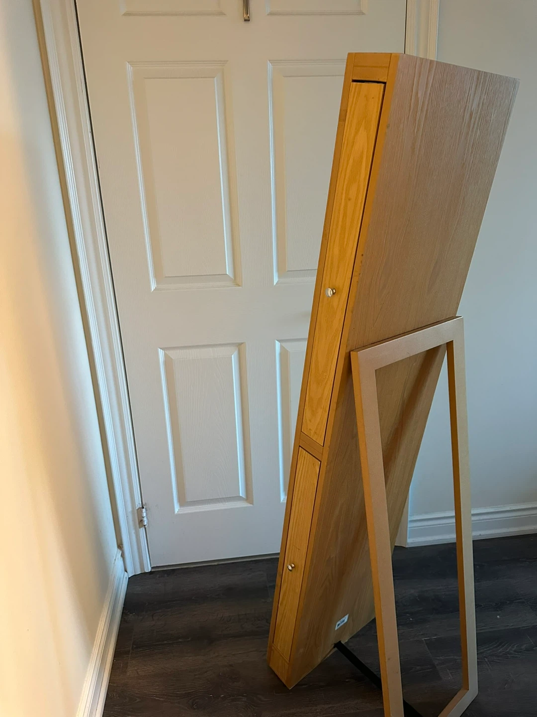 Wooden Jewellery Cabinet with Full Length Mirror - photo 2