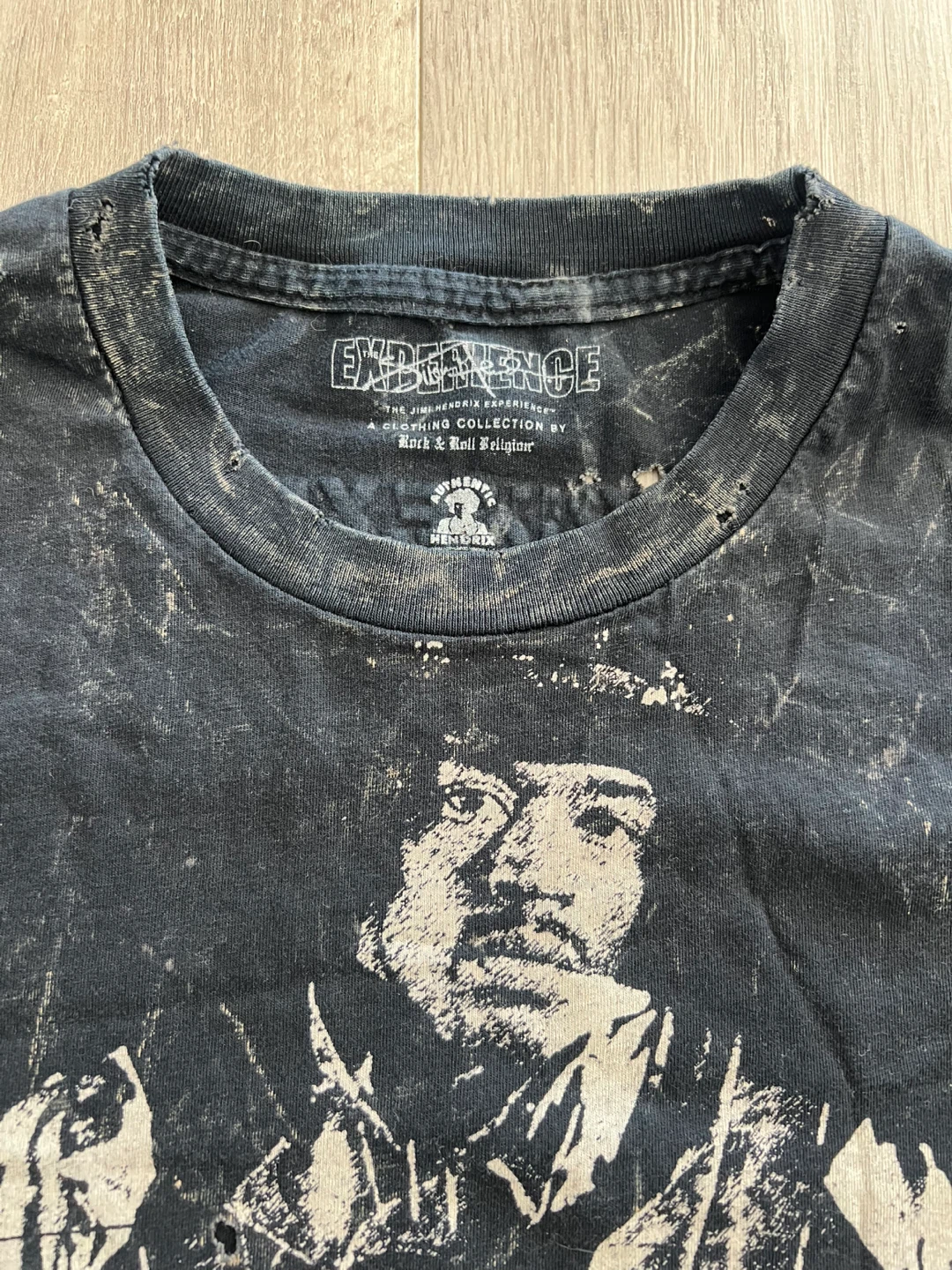 Rare Vintage Jimi Hendrix Experience T-Shirt - Size L - photo 3
