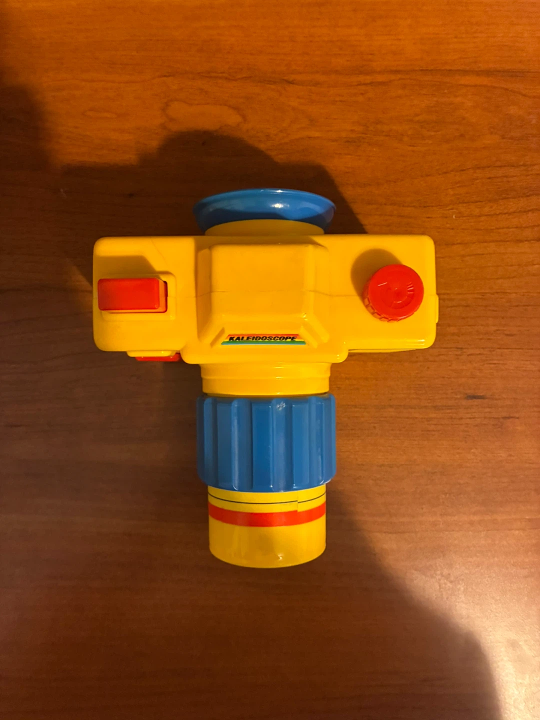Yellow Plastic Kaleidoscope Camera Toy - photo 2