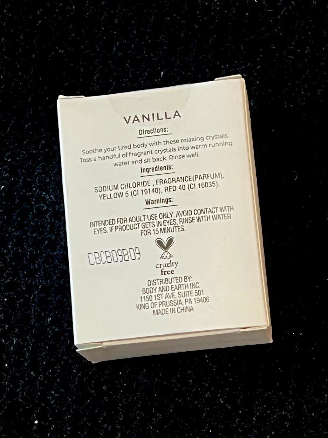 Vanilla Bath Salt - photo 2