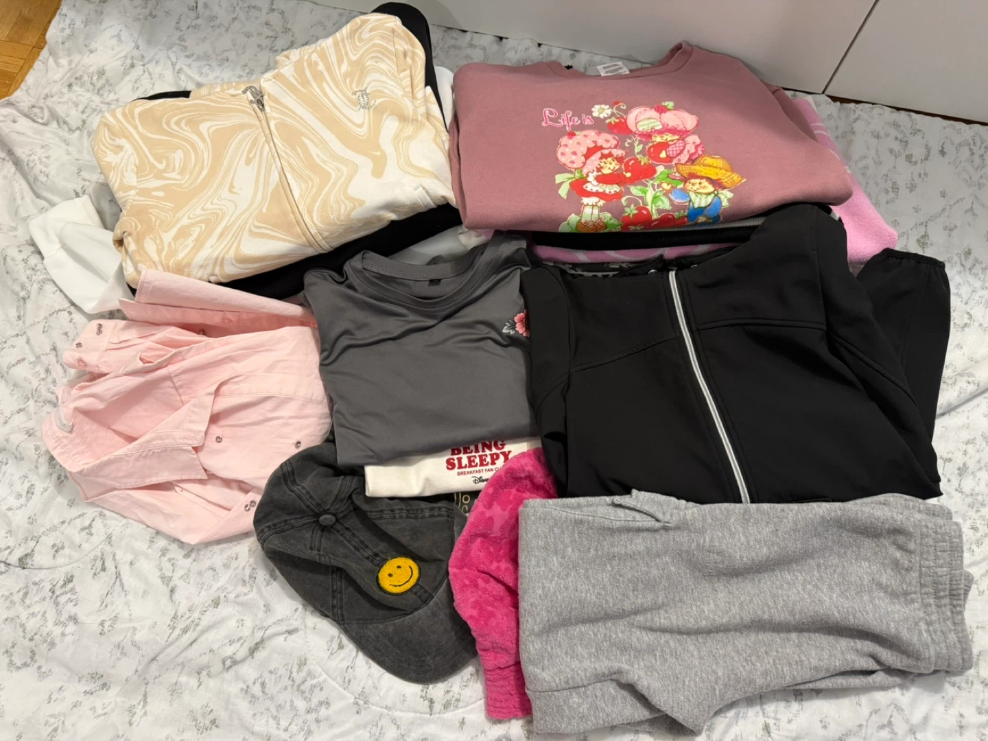 Assorted girl Tops and Outerwear Bundle 11-12 years old