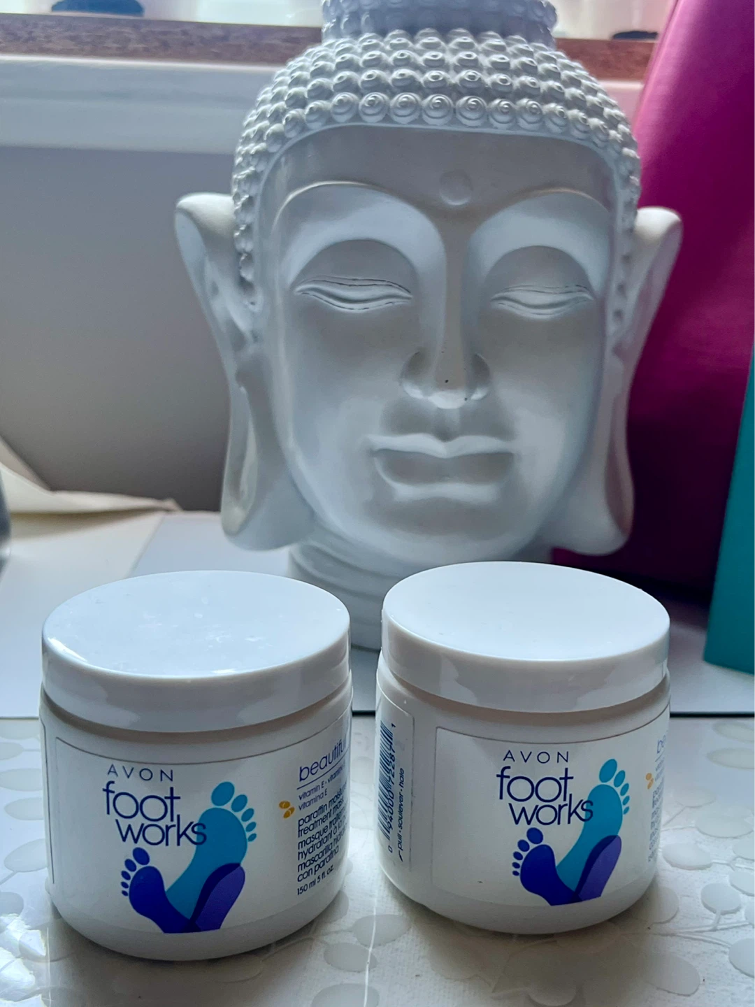 Avon Foot Works Paraffin Foot Mask - 2 x 150 ml