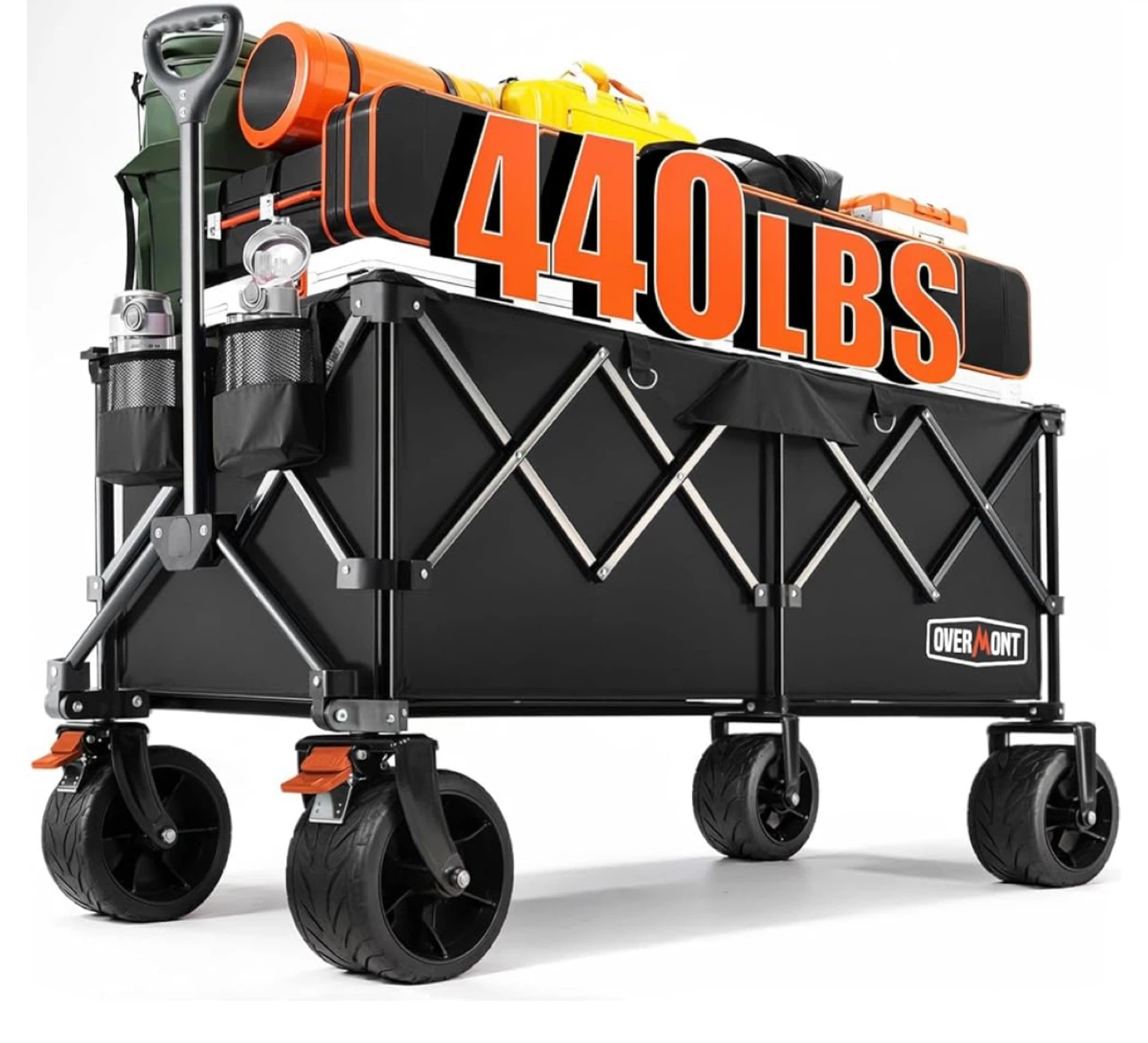 OVERMONT Folding Outdoor Wagon