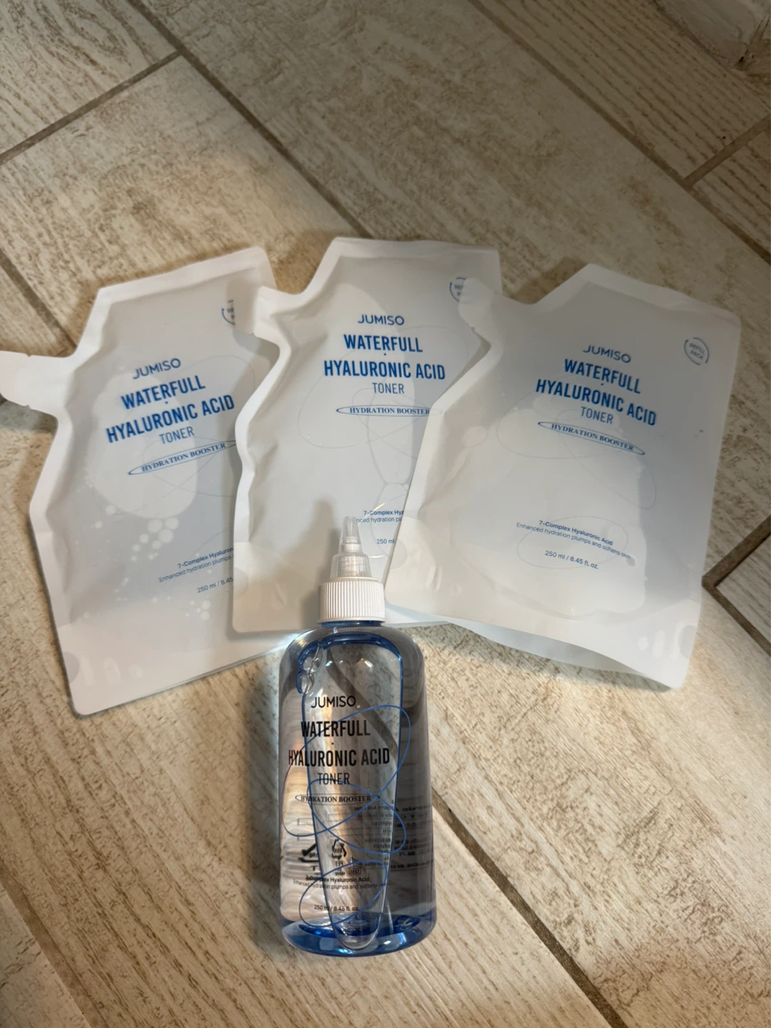 Jumiso Waterfull HA Toner (250ml) + 3 Refills