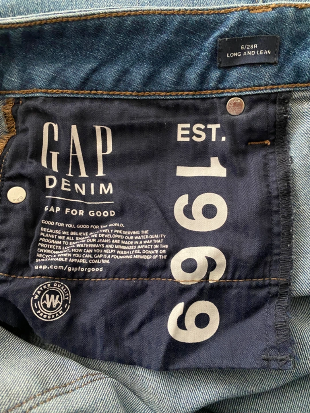 GAP Denim "Long and Lean" Jeans - photo 3