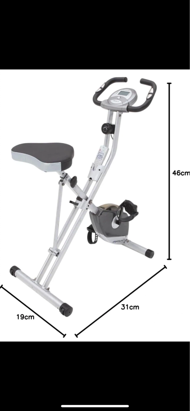 Exerpeutic Folding Exercise Bike - photo 4