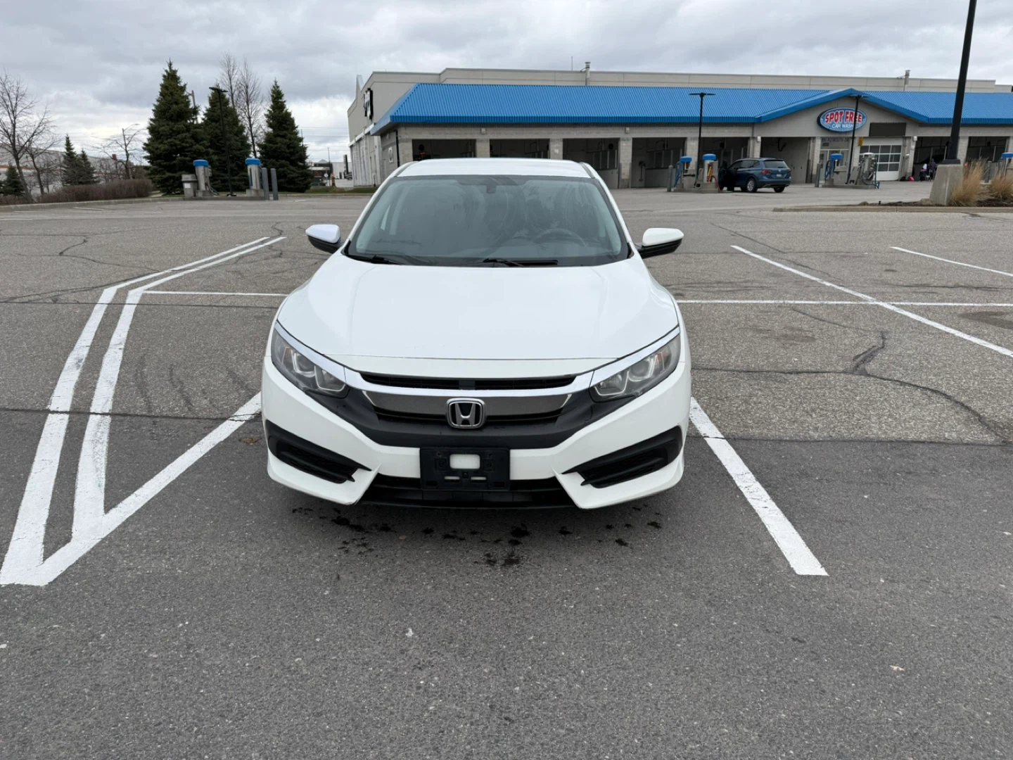 White Honda Civic LX 2017 - photo 2