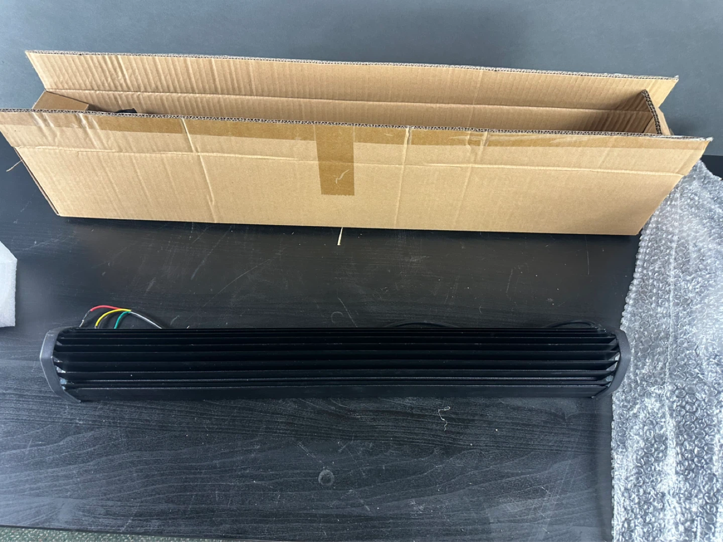 Black LED Light Bar with Wiring - photo 3