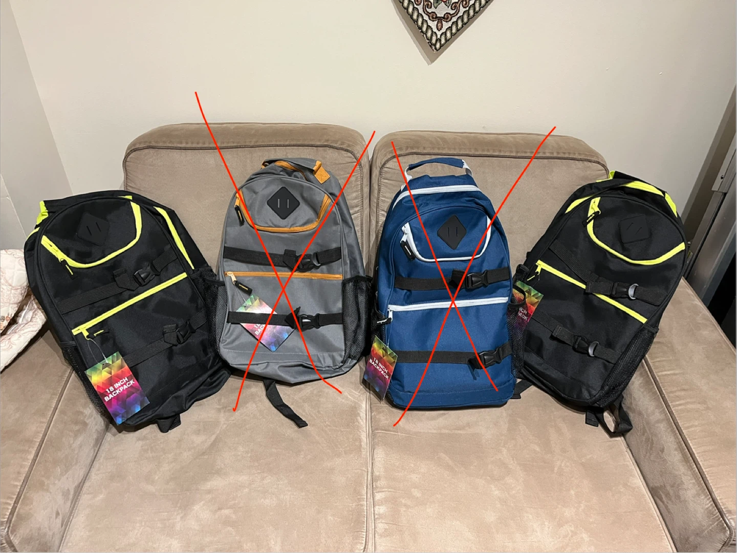 Brand new - school backpacks