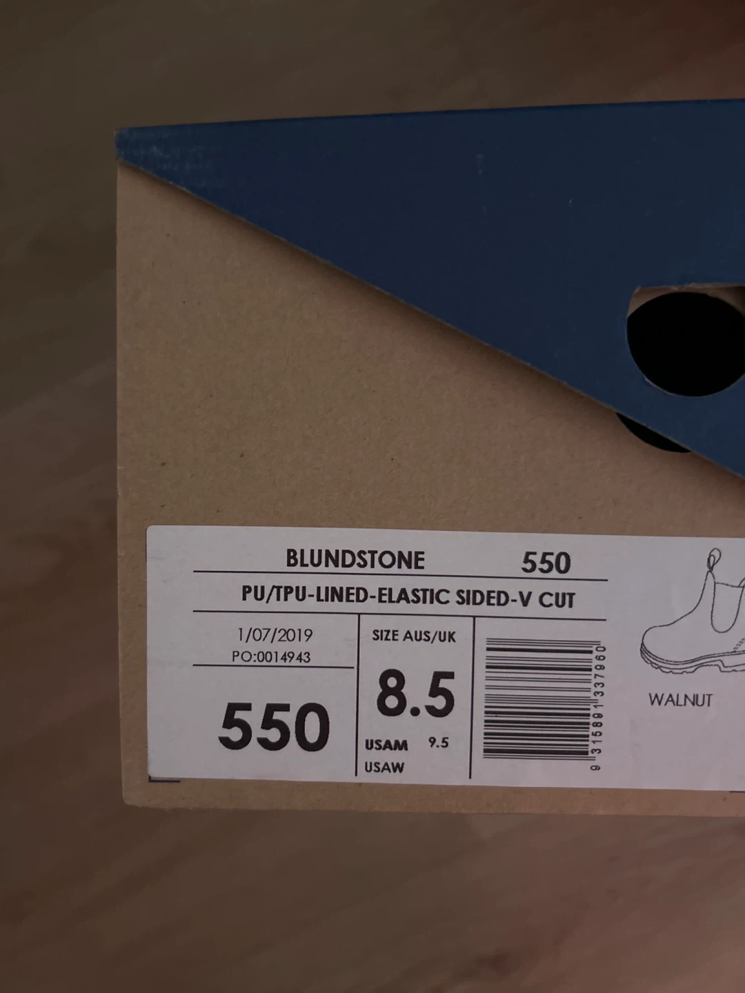 Blundstone Brown Leather Chelsea Boots